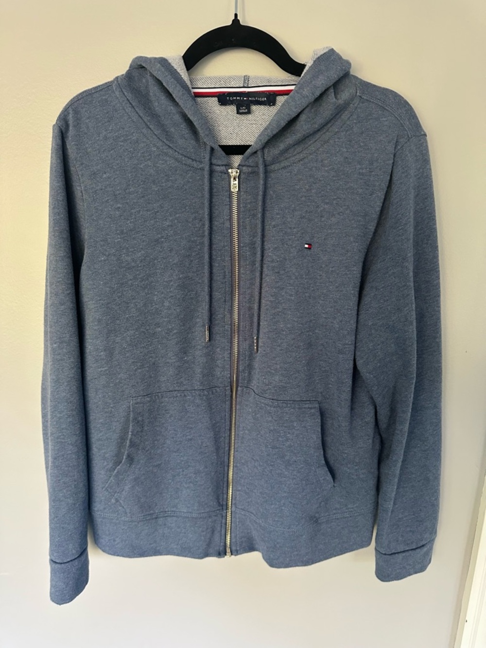Tommy Hilfiger Blue/Grey Zip Hoodie